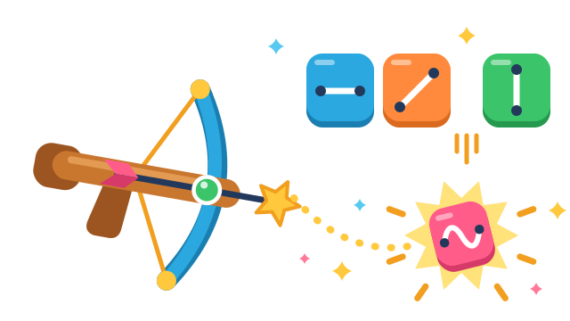 Magic Crossbow: Line Hunt