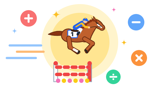 Math Horse Derby