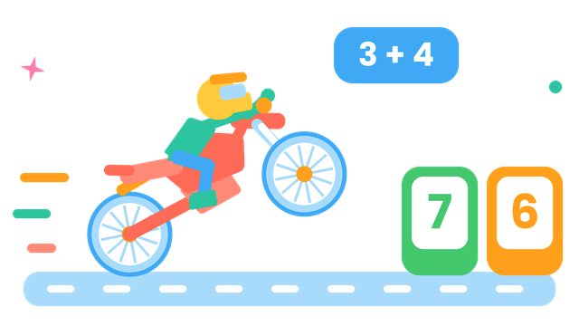 Math Moto Race