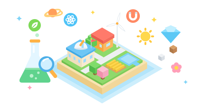 Science Village Builder